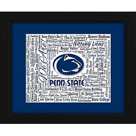 Penn State University (PSU) 16x20 Beautifully Framed Canvas Art Piece
