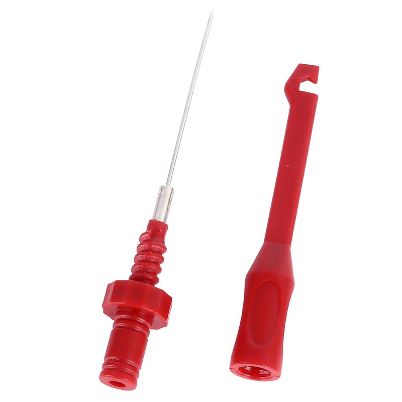 4mm Dual Banana Plug Test Leads with Repair Testing Hooks