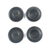 Lumac Black Plastic 1/2" Recessed Mount Hole Plug, Qty 25,