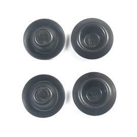 Lumac Black Plastic 1/2" Recessed Mount Hole Plug, Qty 25, Ideal for PDR, Dent Removal, Auto Body Work