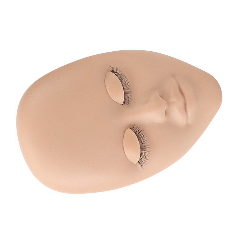 Eyelash Mannequin Head Makeup Lash Extension Training Practice Head with