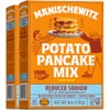 Manischewitz Low Sodium Potato Pancake Mix, 6oz (2 Pack) Gluten