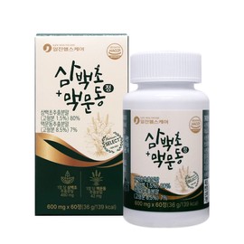 Iljin Healthcare Sambaekcho Macmundong Tablets 600mg x 60 tablets 2 months supply Bellflower Pear Quince / 일진헬스케어 삼백초 맥문동 정 600mg x 60정 2개월분 도라지 배 모과