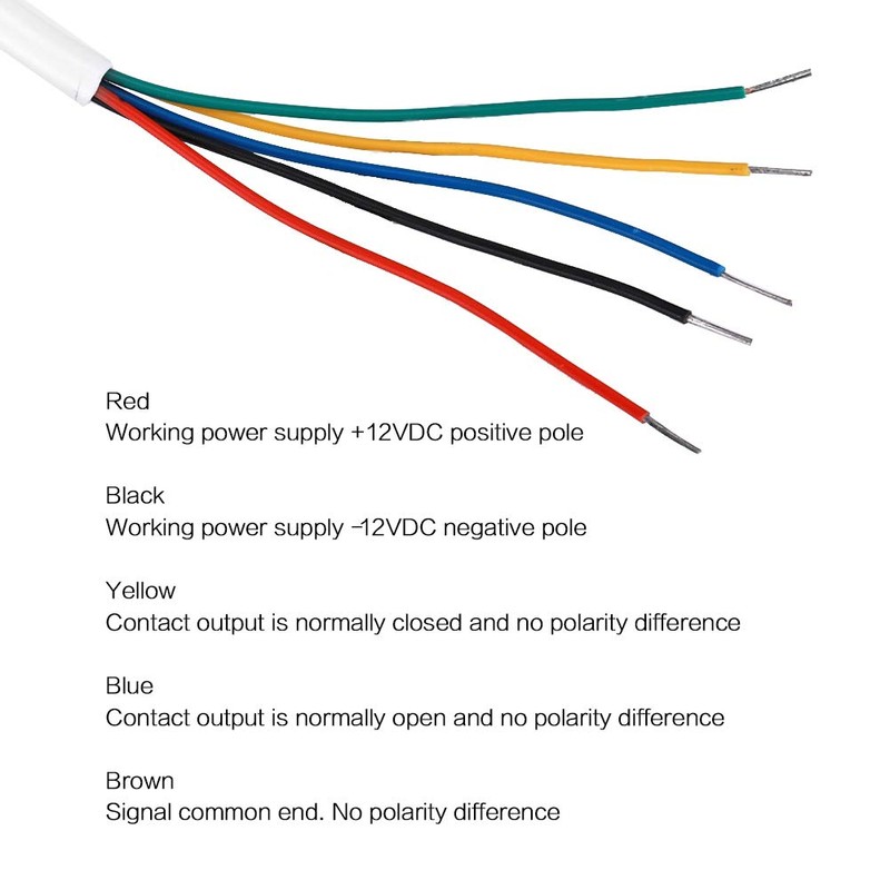 Water Leak Alarm Detector, DC 12V Water Leak Alarm Flooding