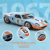 Ford Gt40 Mk I 1967 Auto A Escala 1:43 Coleccionable