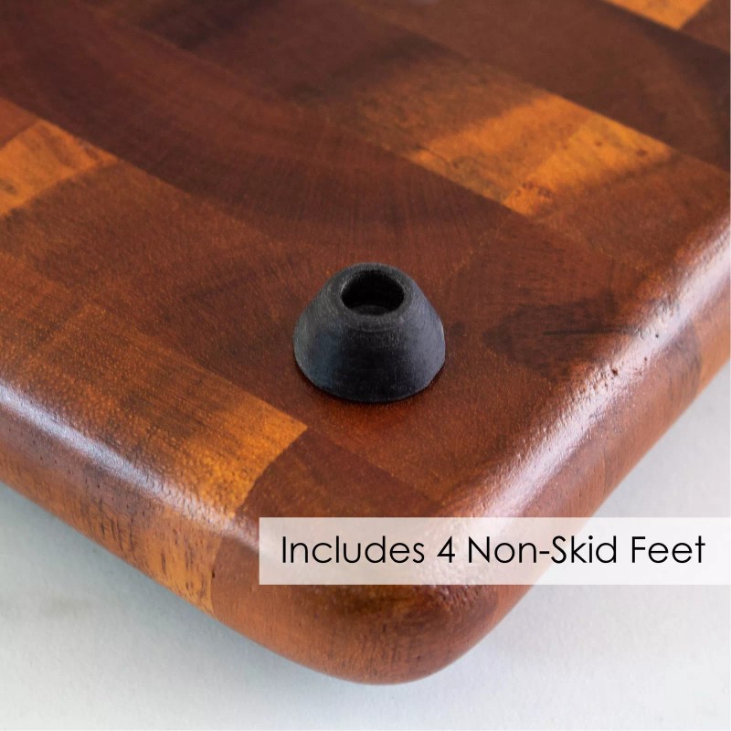 Totally Bamboo Acacia Wood Serving Board with Cheese Slicer