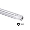 sourcing map 2pcs T25 Tamper Proof Torx Star Key L-Shape
