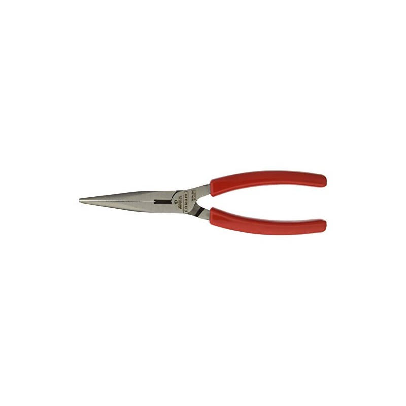 Facom 185A.20G 1/2 Round Nose Pliers with Carved PVC Handle,