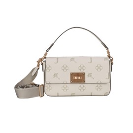 Joop! - nil decoro stampare shoulder bag for women in greige, dimensions 27 x 15 x 6 cm, beige