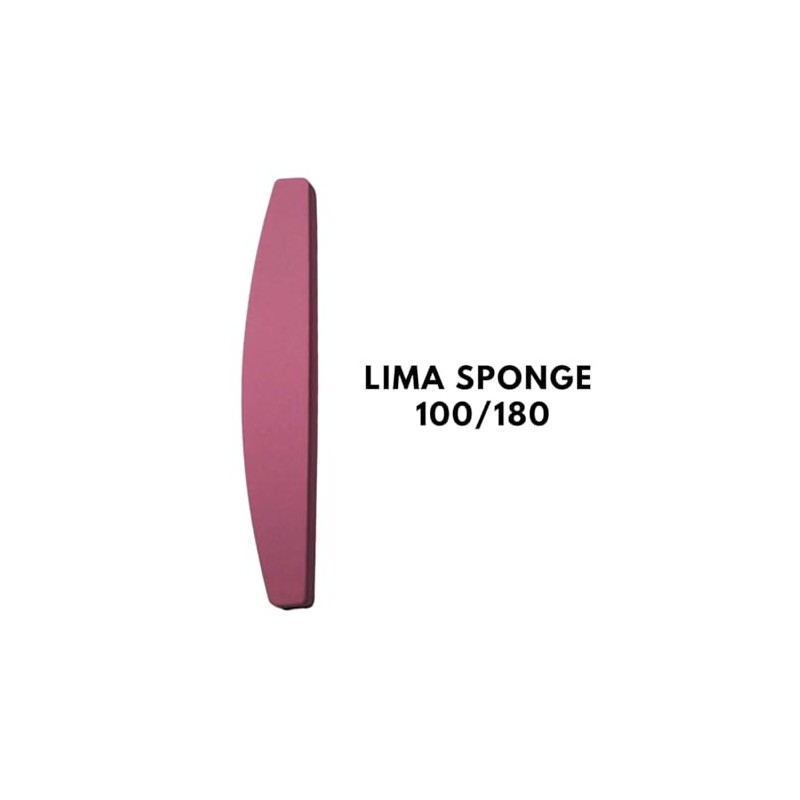 Nail Buffer 100/180 – Limas de Uñas Sponge (10 Piezas)