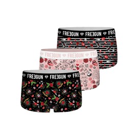 FREEGUN Surprise Girls Microfibre Shorts (3 Pack) Random, black