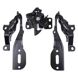 Roneeson Left and Right Side Hood Hinges and Engine Hood Latch Lock for Honda Accord 2018-2022