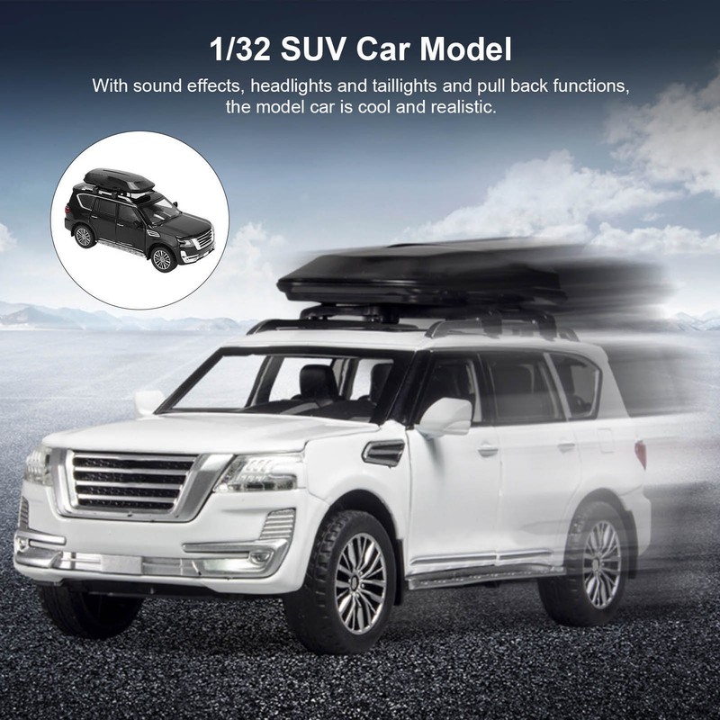 1/32 SUV Car Model Alloy Diecast Pull Back Vehicle Toys