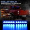 Nilight 24LED Emergency Strobe Traffic Advisor Light Bar 2 in