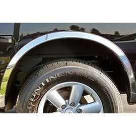 QMI 140520 -Fender Trim Compatible with Chevy El Camino and GMC Caballero (Full Arch) Mirror Polished Stainless Steel Wide Width Set Of 4