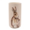 Widdop Tall Ceramic Vase - Wild Hare with Speckled Effect