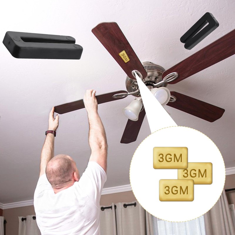 KALIONE Ceiling Fan Blade Balancing Kit Including Fan Balancing Clips