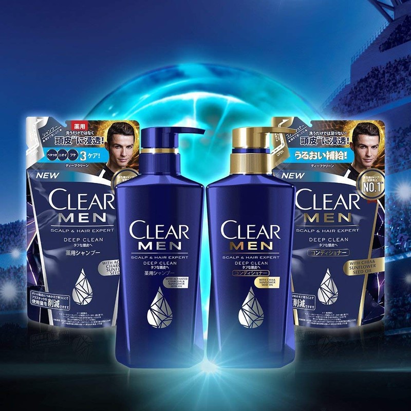 Clear For Men Deep Clean Conditioner, Refill (For Tough Scalp),