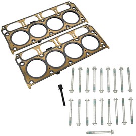 Michigan Motorsports L83 L84 5.3L Head Gasket & Bolt Set - Replaces GM #12622325 - Fits 2014+ L82 L8B Silverado Sierra Tahoe Yukon Suburban - Complete Engine Top-End Kit