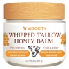 Vigority Beef Tallow and Honey Balm: Organic Grass Fed Whipped