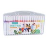36 Colors Acrylic Paint Marker Pens High Coverage Power Triangular