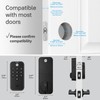 Yale Black Code Keypad Deadbolt Front Door Lock for Keyless
