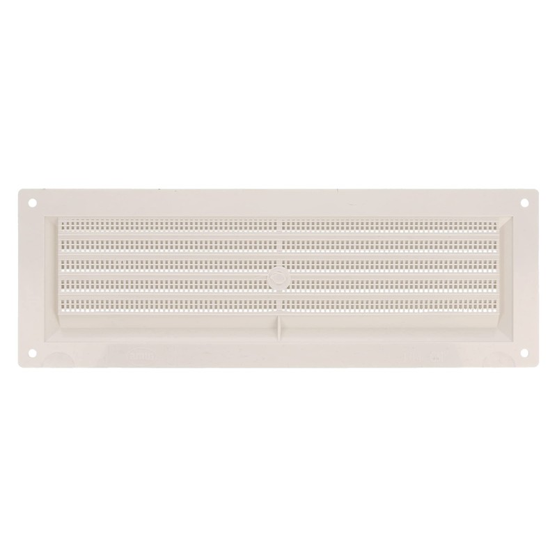 Amig - Rectangular Plastic Grille with Mosquito Net | Ventilation