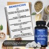 L Glutámico L Cisteína L Glicina Prettan 500mg 90 Caps