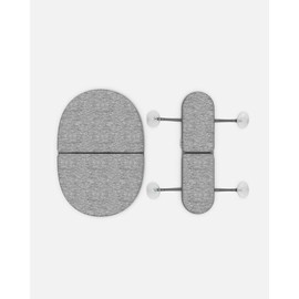 Knee & Elbow Saver - Color: Heather Grey, Bundle: Knee Saver