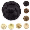 Synthentic Hair Bun Donut Moonlight Braided Hair Chignon Hairpieces Accessories