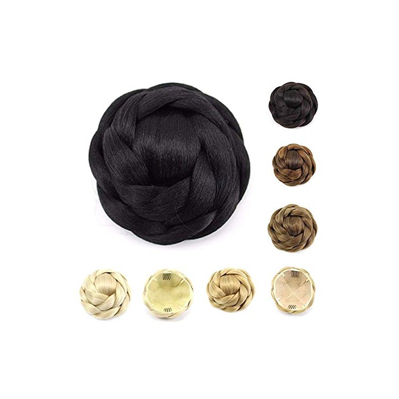 Synthentic Hair Bun Donut Moonlight Braided Hair Chignon Hairpieces Accessories
