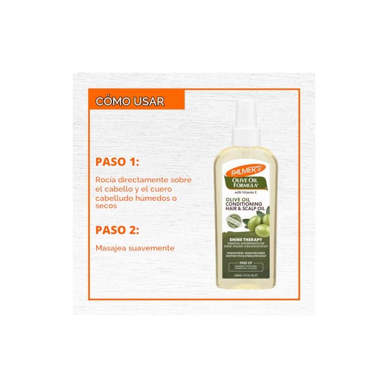 Palmer´s Olive Oil Formula Shine Therapy Aceite para Cabello y