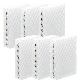 PWEOW WF813 Humidifier Filter Compatible with Equate EQWF813, EQ-2119-UL, Relion RCM-832N RCM832, ProCare PCWF813, PCCM-832N, Cool Mist Humidifier Replacement Wick Filter 6 Pack