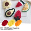 KONTONTY 12Pcs Handmade DIY Knitting Woolen Yarn Soft Durable Craft