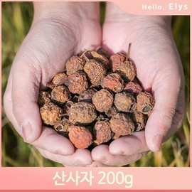 붉은빛 산사나무 열매 200g 산사자 적조자 서사 후사 Red Hawthorn Berries 200g SanSaja JeokJoJa SeoSa HuSa