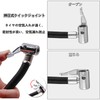 SensaBliss 車・バイク用エアーホース 300mm バルブ延長チューブ ポンプ延長ホース タイヤ空気入れアダプター 32TPI/0.3インチ対応 エアーツール 電動自転車/自動車用 バイク用品