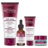 Retinol Kit Cuidado Facial 4 Piezas Anti-aging Starter Kit                                                                                            
