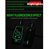 ontto Luminous car Key fob Cover fit for Dodge 2019-2025