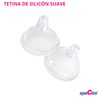 Spectra Tetina Flujo Medio para Biberón de Cuello Ancho (3