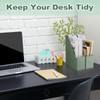 AmazingSpark 5 Pack Magazine File Holder Office Desk Storage Holder