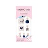 [DASHING DIVA] Nail Tips Magic Press [LoveLoveLove] White Pedi Foot