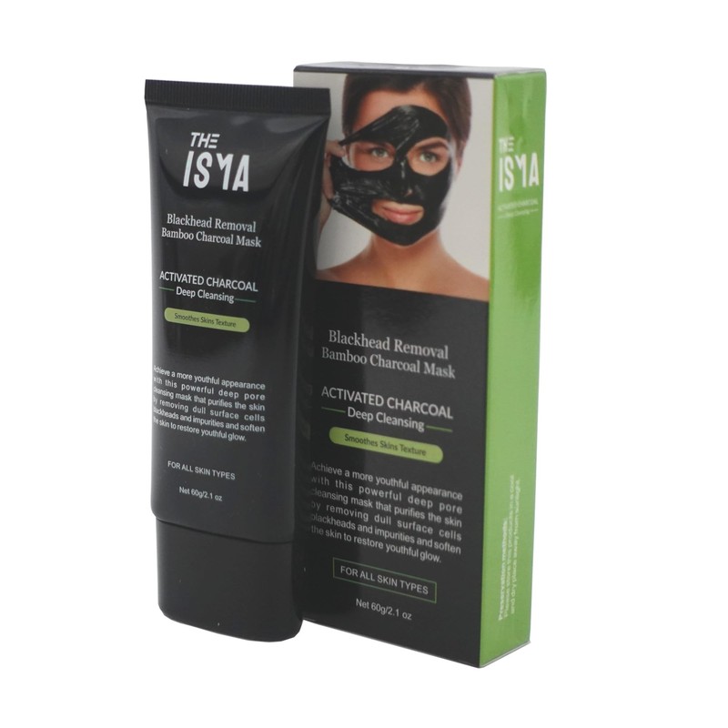 THE ISMA Charcoal Peel Off Face Masks, Black Blackhead Cleanser
