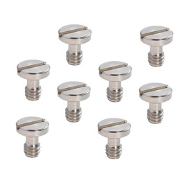 Gadpiparty 8pcs Tripod Mounting Screws Durable Camera Screw for Quick Release Plates Compatible with Backpack Camera Clips and Light Stand Adapters