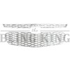 2014 2015 Chevy Malibu Chrome Mesh Grille Grill Insert Overlay Trim