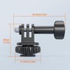 VRIG Gopro Mount, Cold Shoe Conversion Adapter, 1/4" Screw Hole,