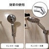 Shower Elbow, Shower Adapter, Rotating Type, G1/2 in Shower Head,