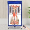 2-Tier Portable Dryer,Clothes Dryer Travel Mini 1200-1500W Dryer Machine,66.14lbs Capacity