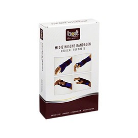 Bort 112730 medium rechts haut ManuStabil kurz Handgelenkorthese, rechts oder links tragbar in verschiedenen Farben, rechts medium, beige