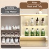 CiBiZi Clear Shoe Slots Organizers 20Pack Shoe Stacker Organizer for