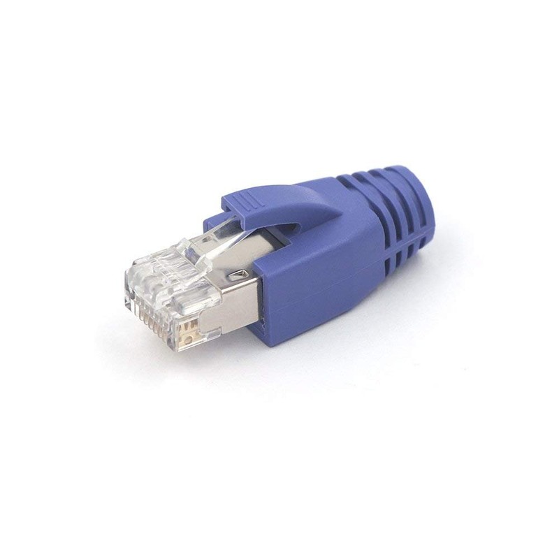 VCE RJ45 Strain Relief Boots for Cat6A/Cat7 Network Plugs, 20-Pack